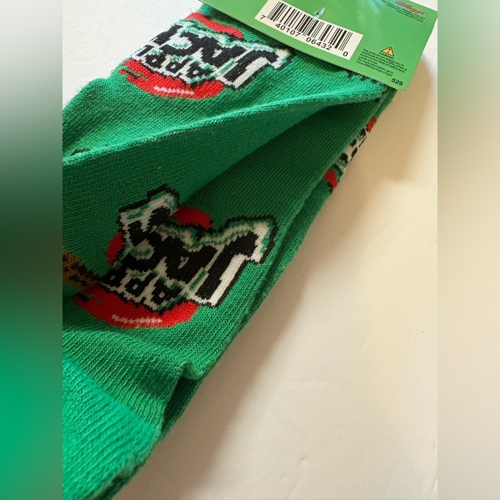 Apple Jacks Green Men's Socks - Picture 3 of 4